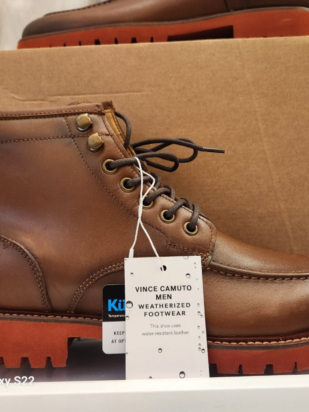 Vince Camuto "Kameil" Leather Boots. New in replacement Box. Size 8